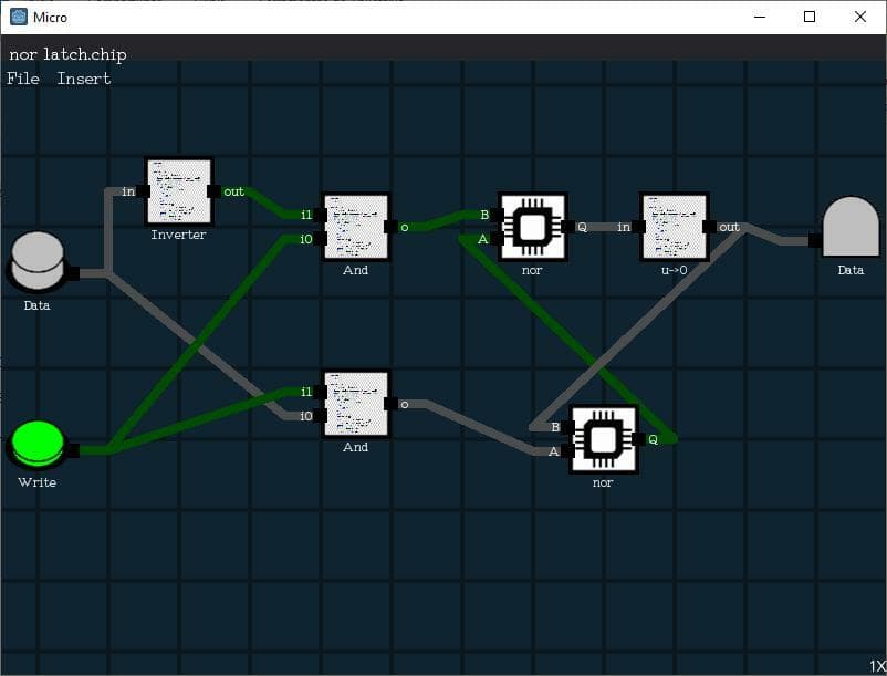 Micro - the Digital System Simulator (Lince) screenshot 3