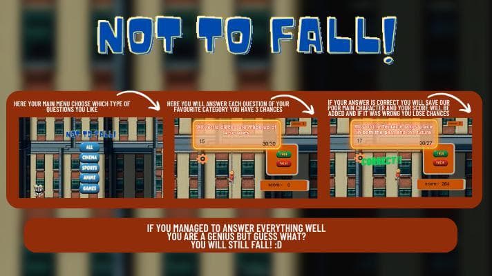 Not to fall! screenshot 2