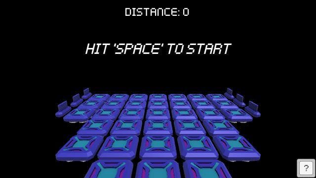 Game a week. Week #4 Space Runner