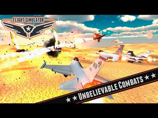 Flight Simulator 3D Airplane screenshot 2