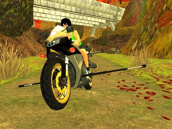 Flying Motorcycle Racing Simulator