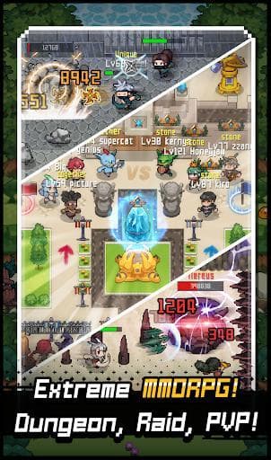 Grow Stone Online: 2d pixel RPG, MMORPG game screenshot 5