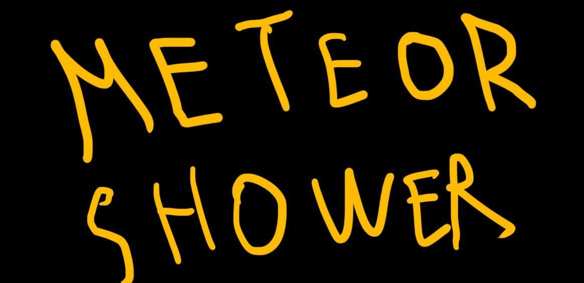 meteor shower(first game)