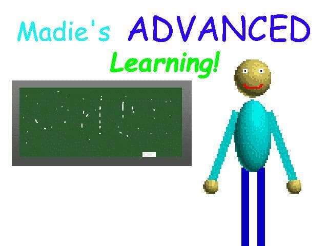 Maddies Advaned Learning! Full Game