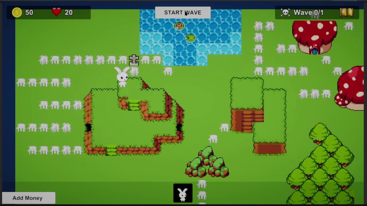 Bunnies Vs Zombies screenshot 2