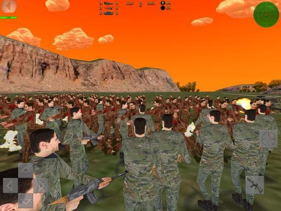 Zombie Battle 3D screenshot 2
