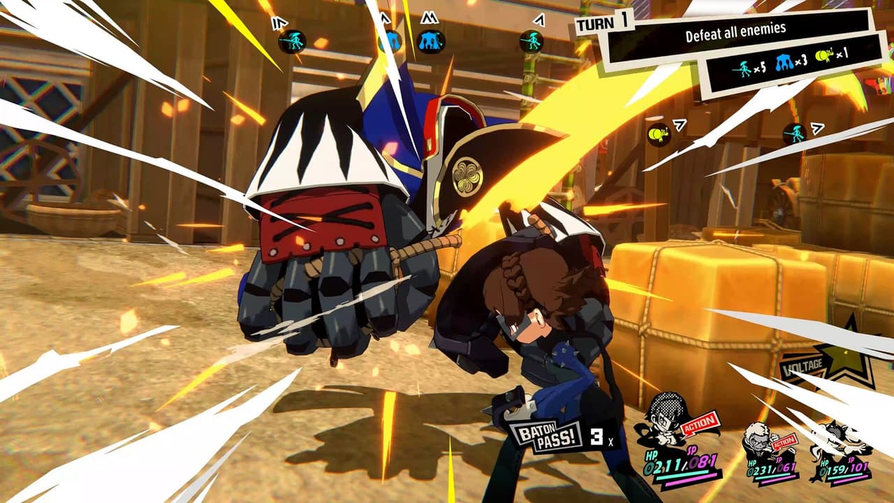 Persona 5 Tactica screenshot 5
