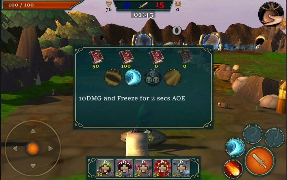 Hero Line Wars screenshot 3