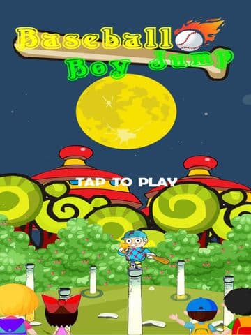 Baseball Boy Jump Free - A challenge game