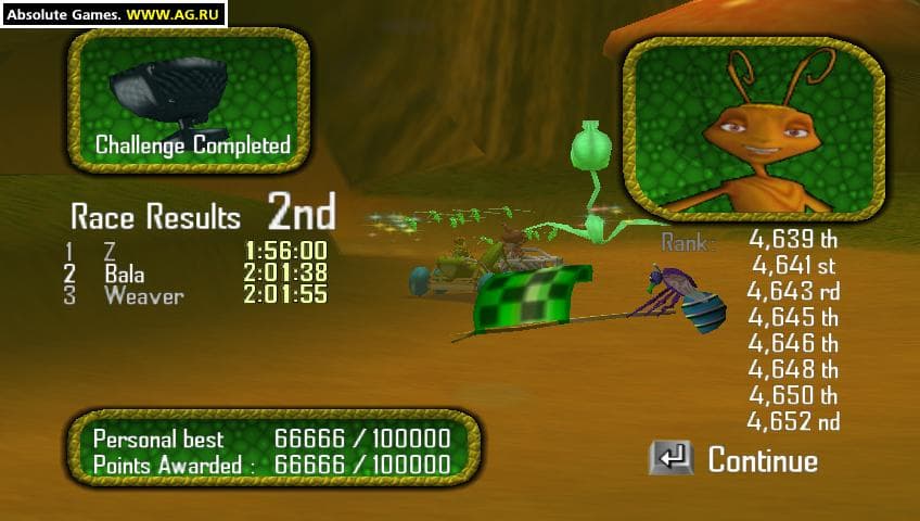Antz Extreme Racing screenshot 3
