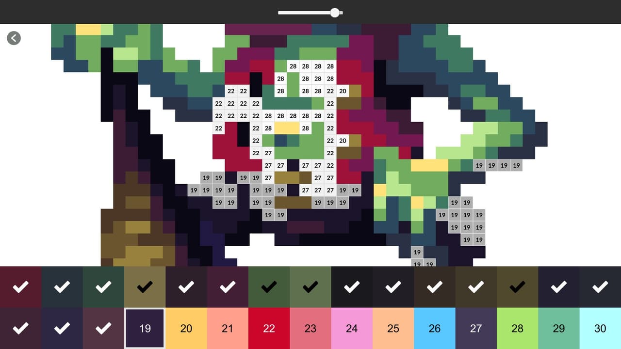 Pixel Art Monster - Color by Number screenshot 3