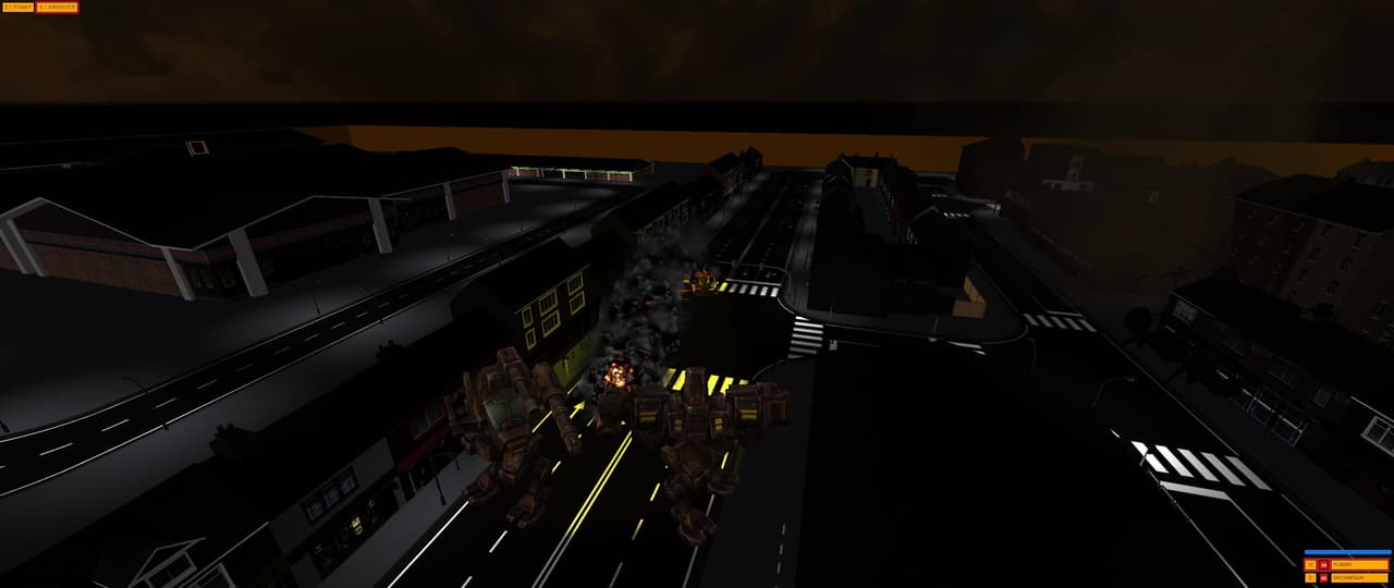 Giant Robot Mechs vs Intergalactic Ninja Space Ants screenshot 4