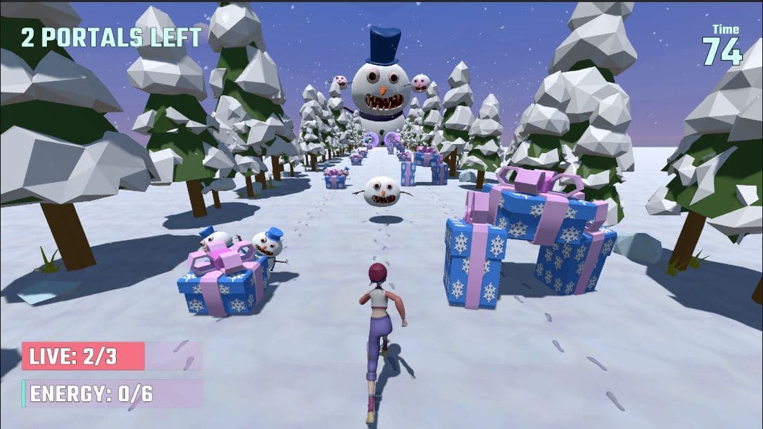 Snowman Run (btuhan) screenshot 3