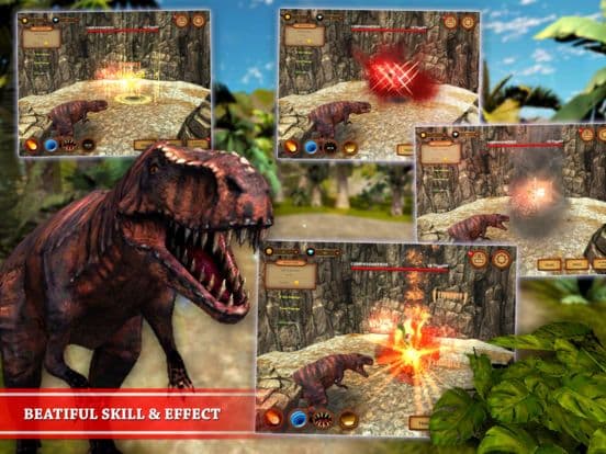 Dinosaur Fighting Game | T-Rex Adventure Simulator screenshot 3