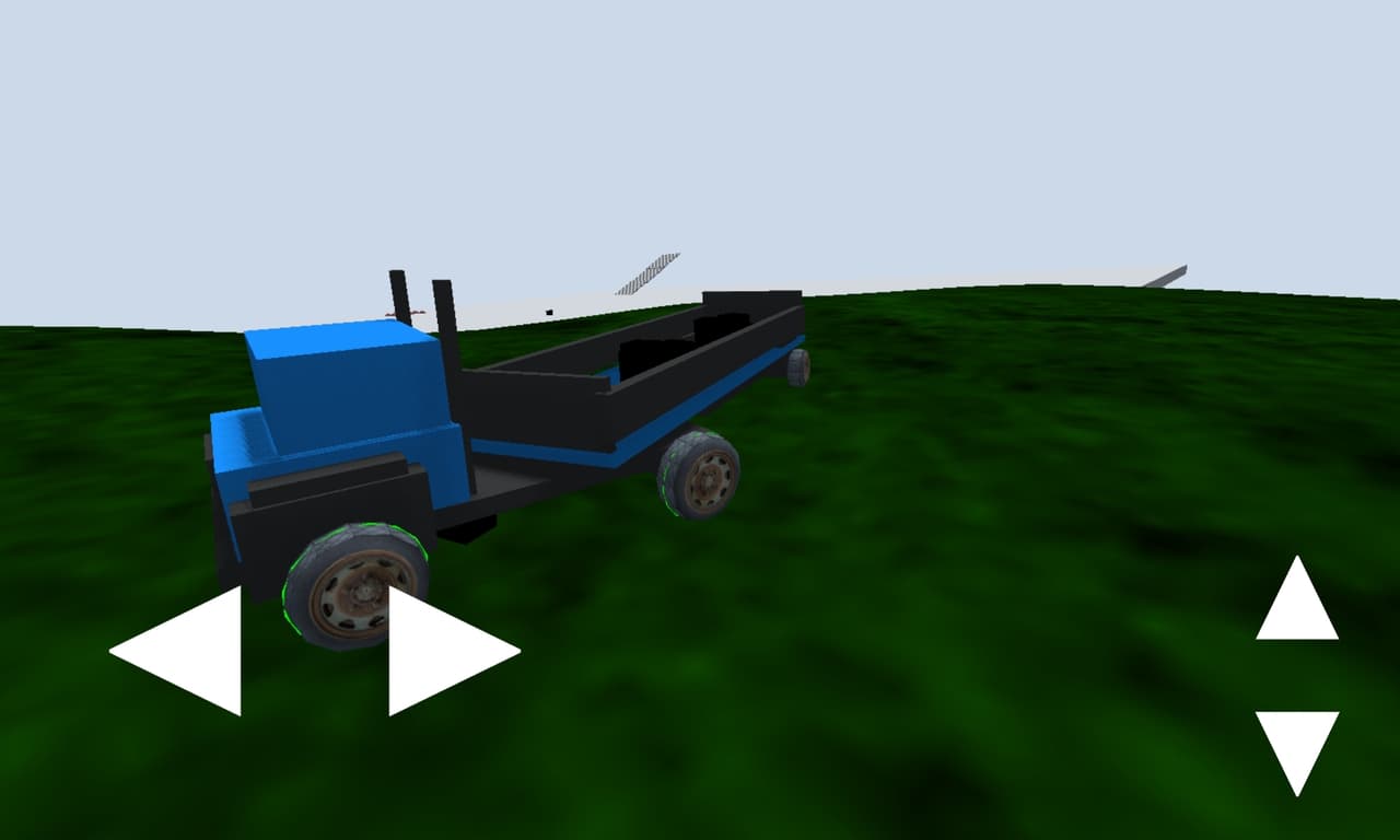 Truck simulator car