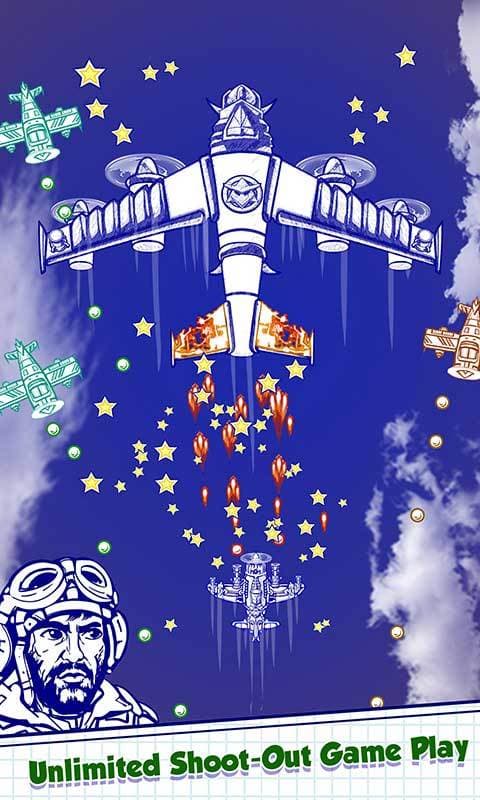 Doodle Combat - Army Air Force Planes Battle screenshot 6