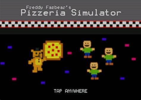 Five Nights at Freddys pizzeria simulator