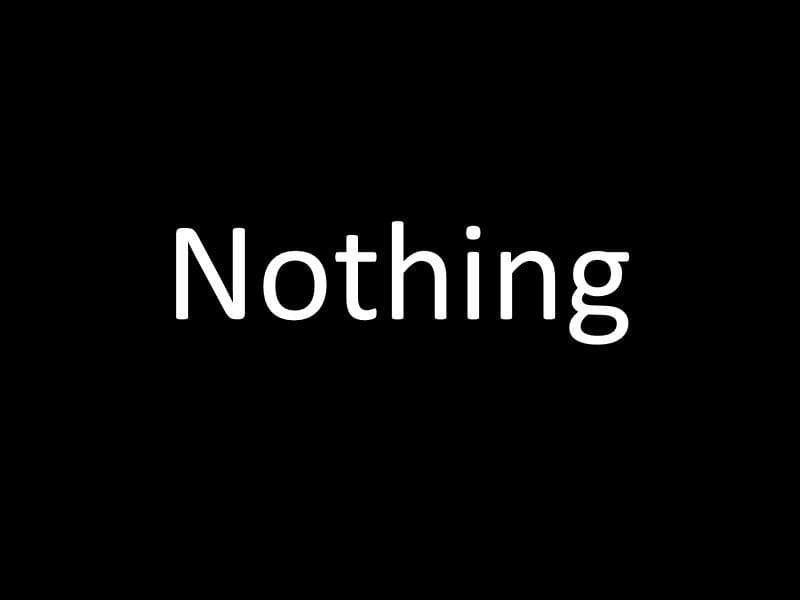 Start With Nothing LD45
