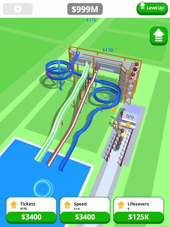 Idle Tap Splash Park screenshot 3