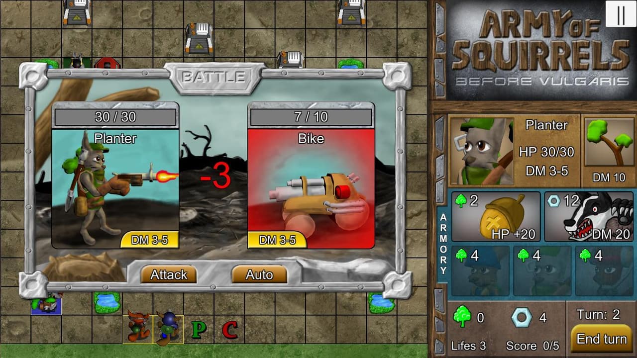 Army of squirrels (itch) screenshot 4