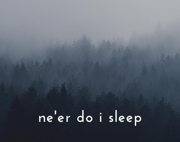 Neer Do I Sleep