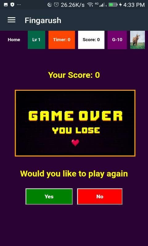 Fingarush screenshot 4