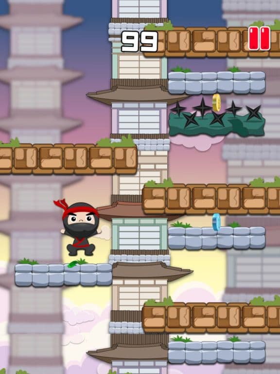 Ninja Escape - Skyrocket Up screenshot 3