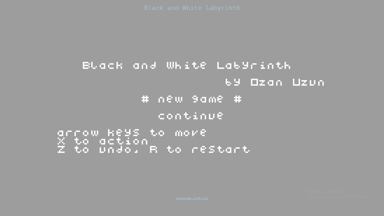 Black and White Labyrinth screenshot 2