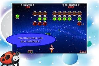 Bug Invaders Lite screenshot 2