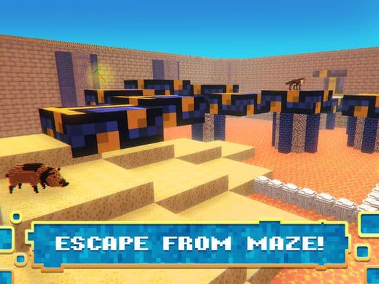 Craft Prison Escape 3D screenshot 2