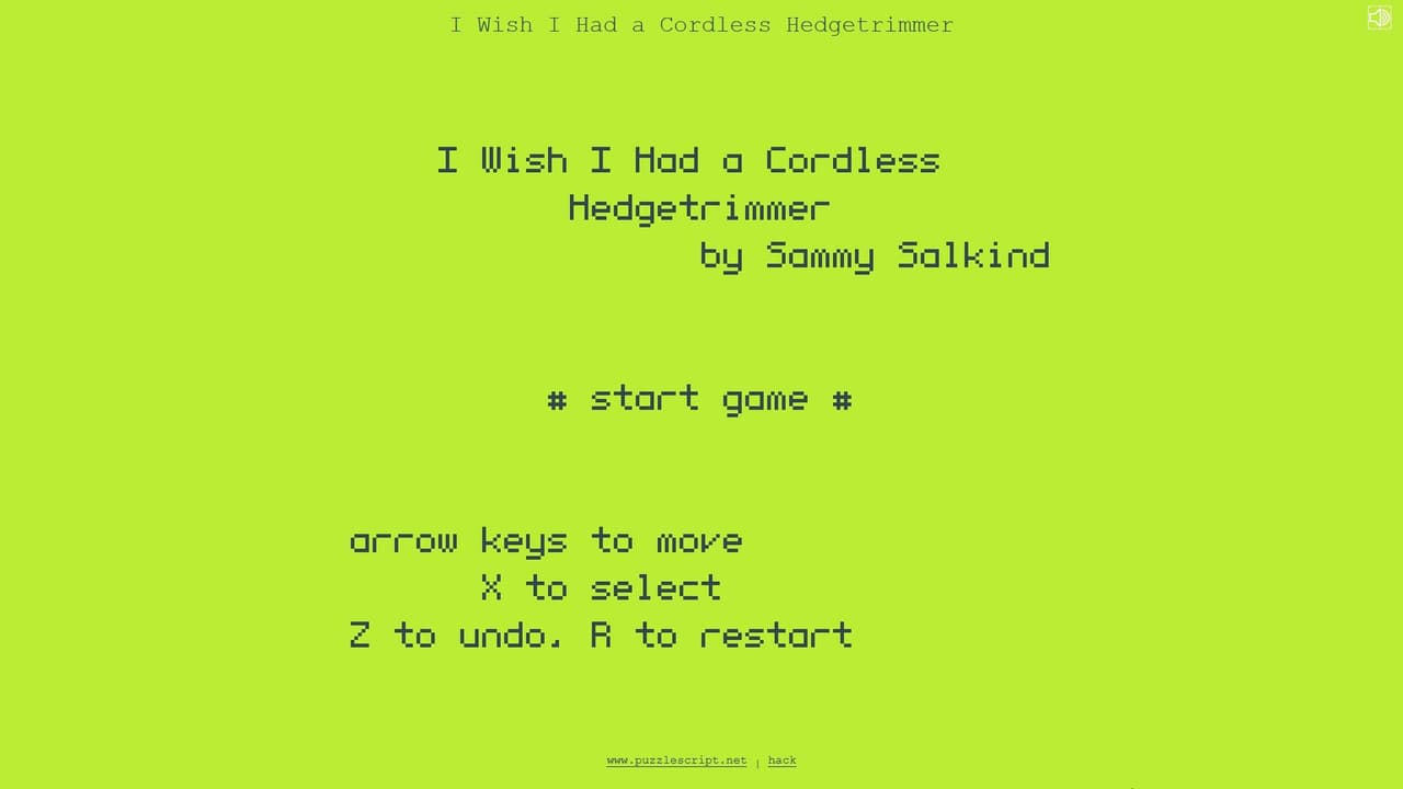 I Wish I Had a Cordless Hedgetrimmer screenshot 3