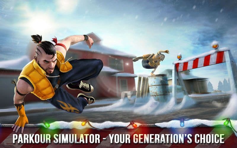 Parkour Simulator 3D screenshot 2