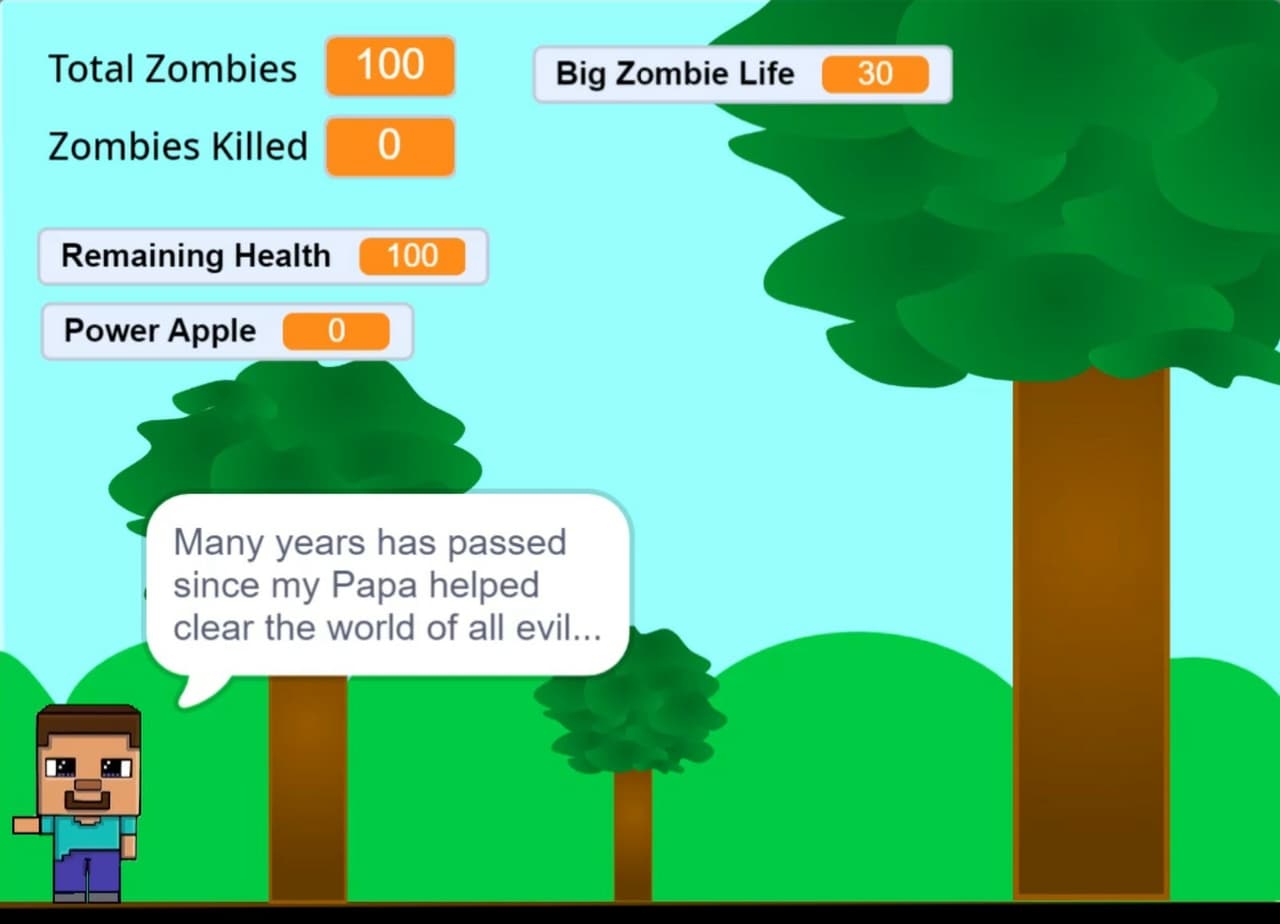 Power Apple Zombies