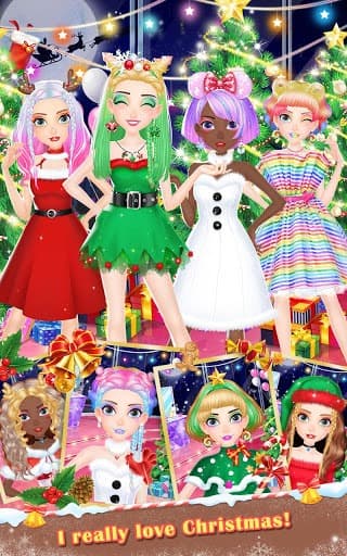 Christmas Hair Salon