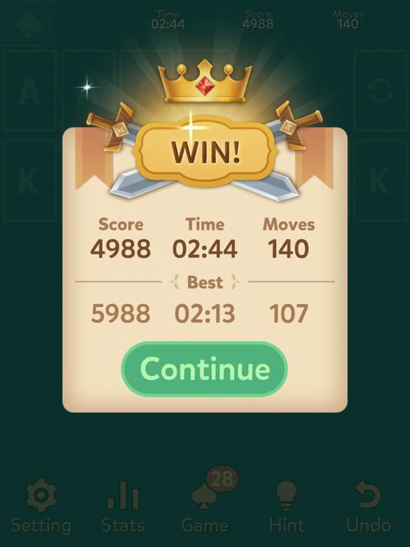 Klondike Solitaire: Kingdom screenshot 2