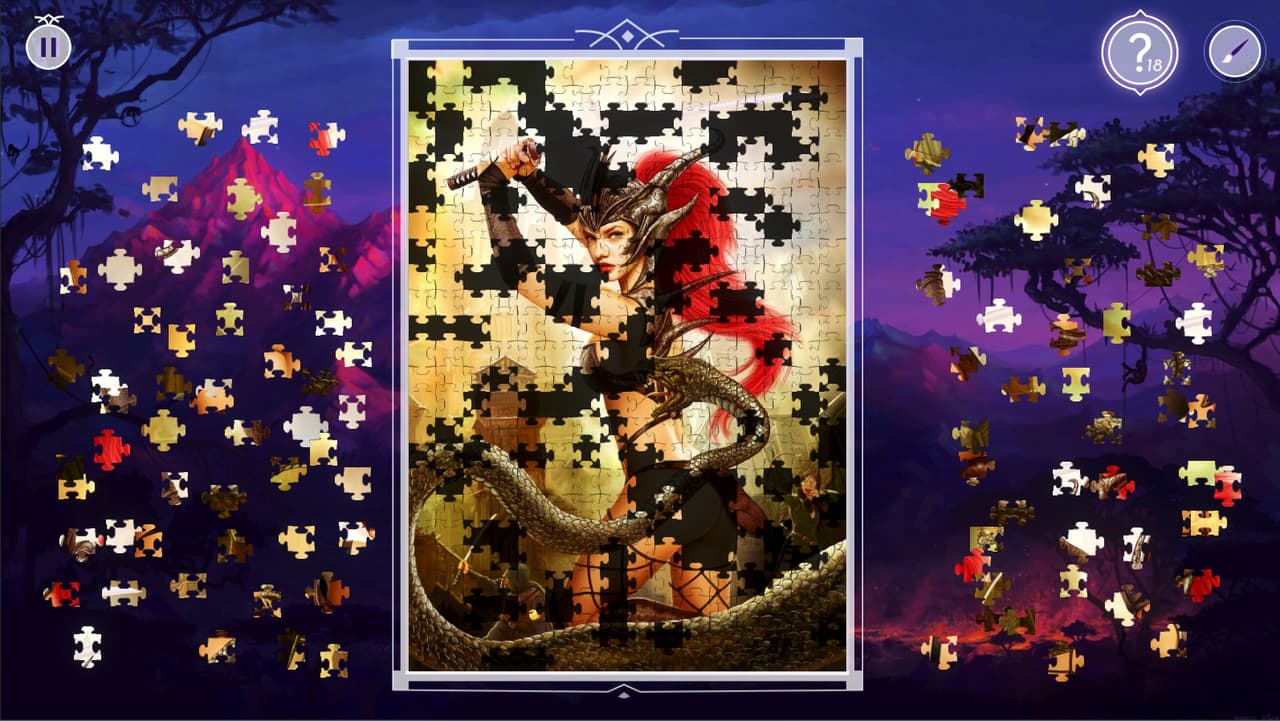Dark Fantasy 2: Jigsaw Puzzle screenshot 3