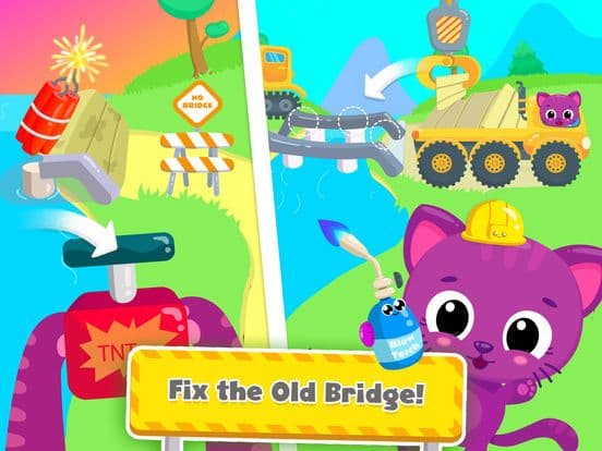 Cute & Tiny Construction Cars screenshot 4
