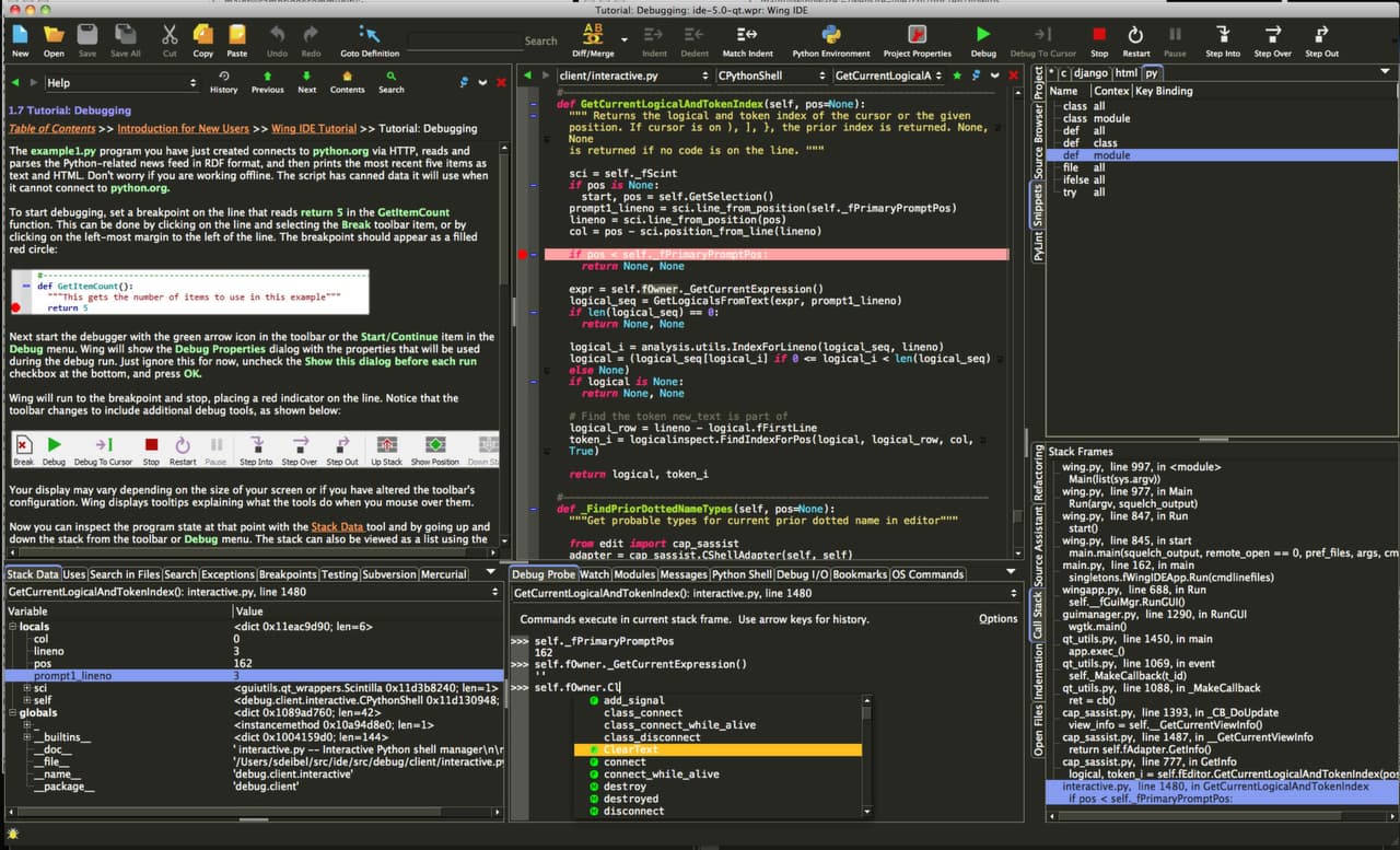 Wing IDE 5 screenshot 5