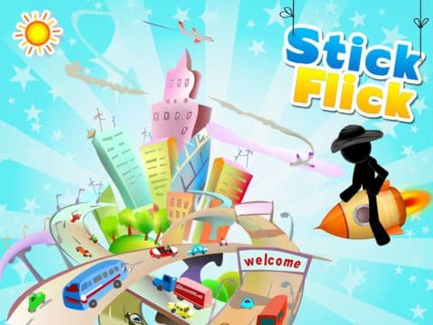 Stick Flick - Top Free Swipe & Jump Game screenshot 2