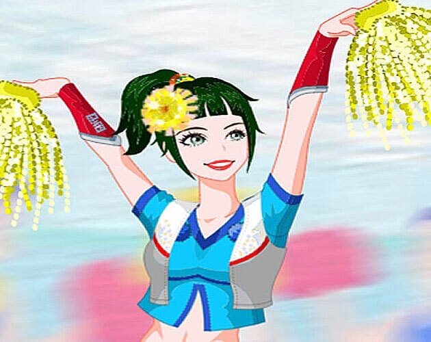 Cheerleader Dress Up Game