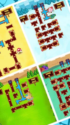Plumber World: connect pipes