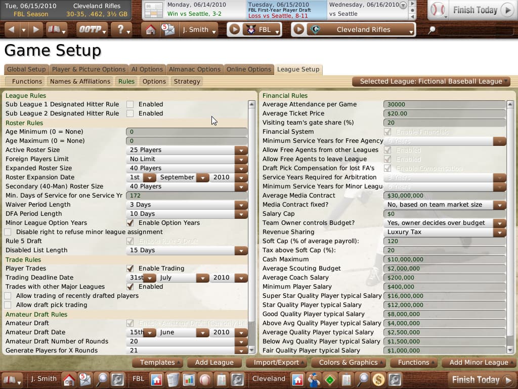 Out of the Park Baseball 12 screenshot 3