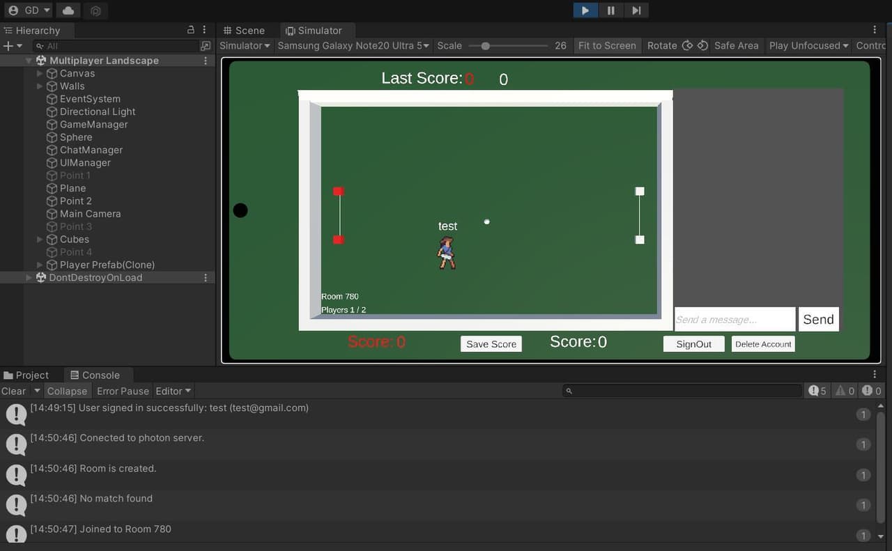 Photon Multiplayer and Chat Firebase screenshot 6