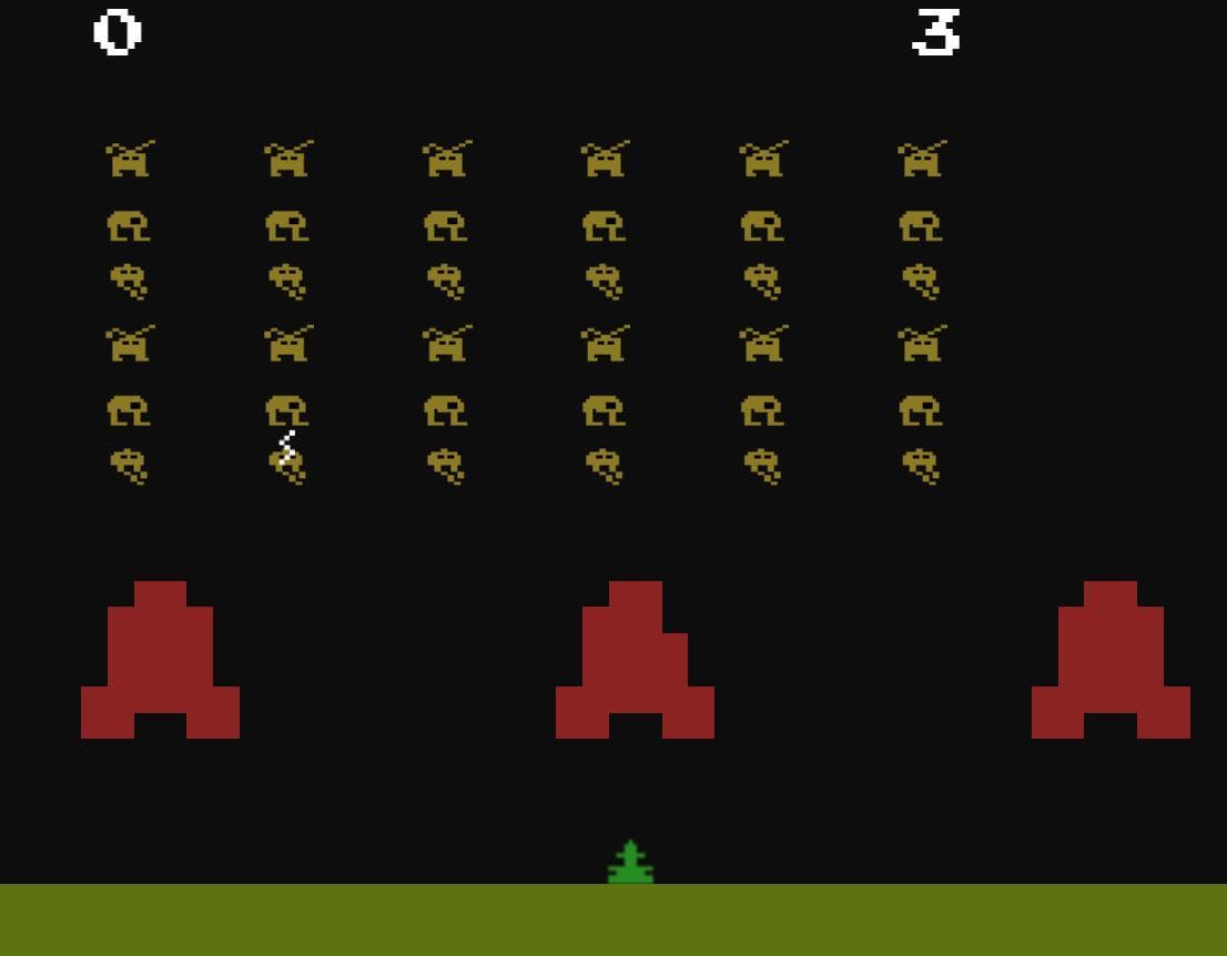 Space invaders atari
