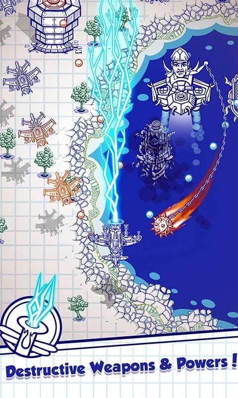 Doodle Combat - Army Air Force Planes Battle screenshot 5