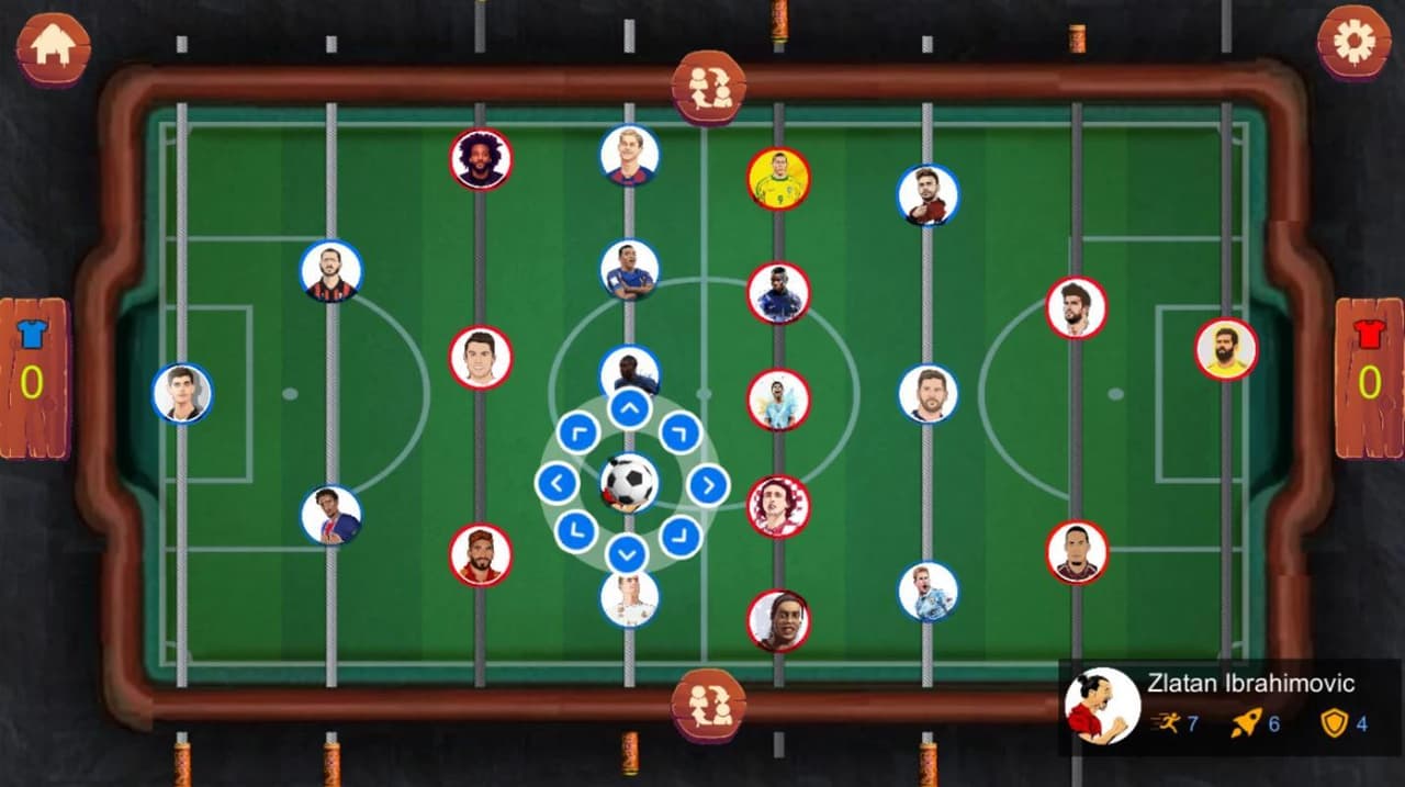 Futbolín screenshot 2
