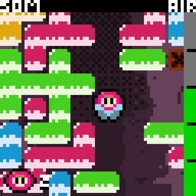Micro Driller (LOWREZJAM 2022) screenshot 2