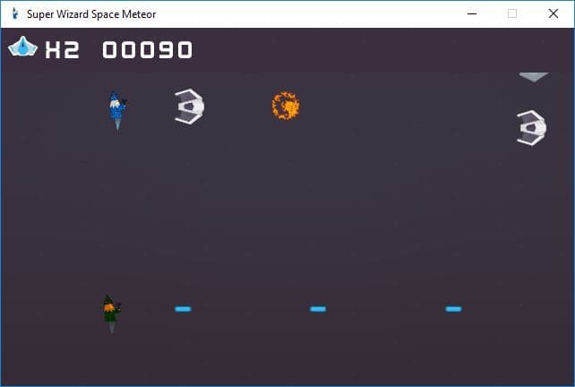 Super Wizard Space Meteor can