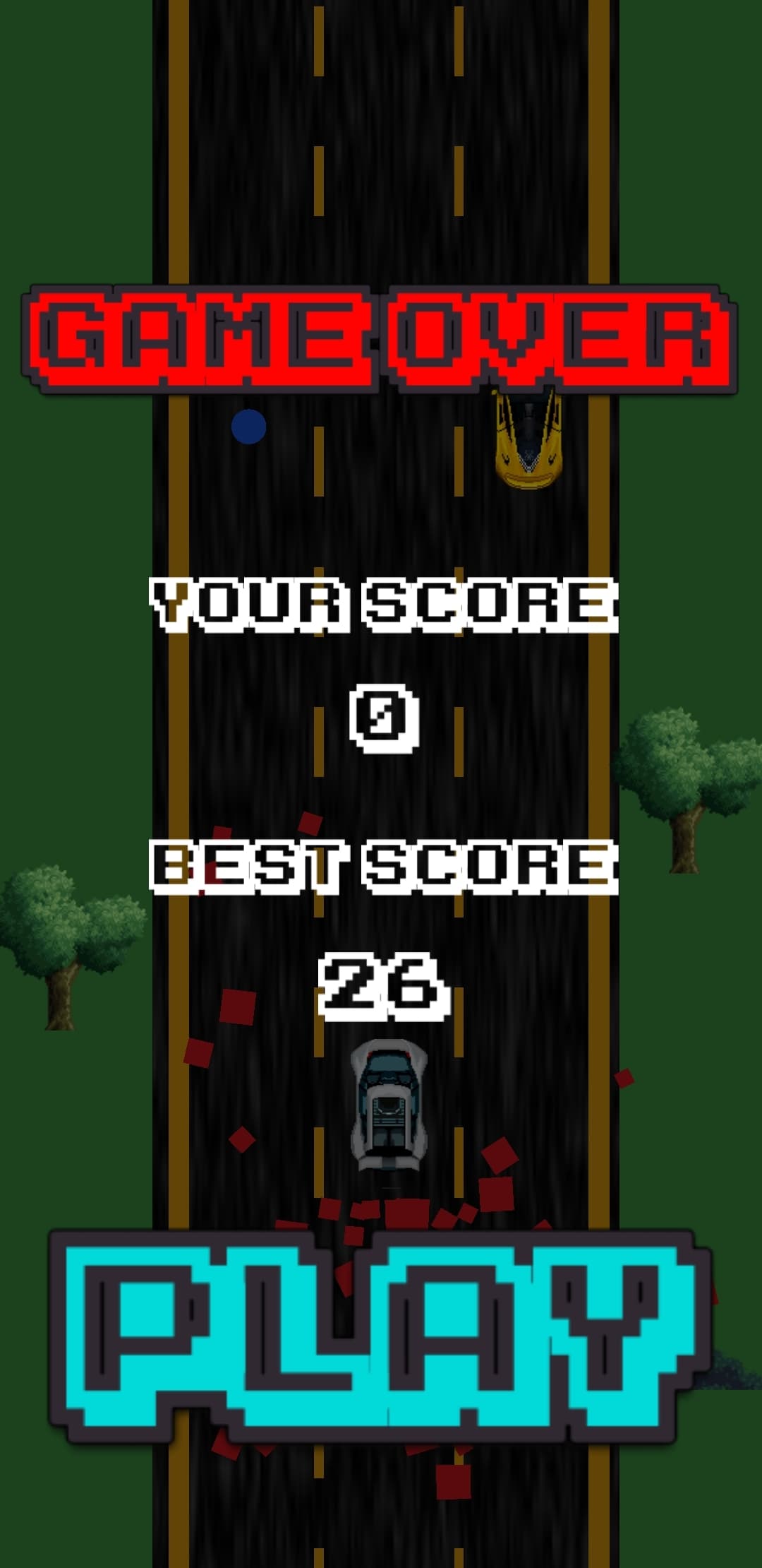 Retro Traffic Racer screenshot 4