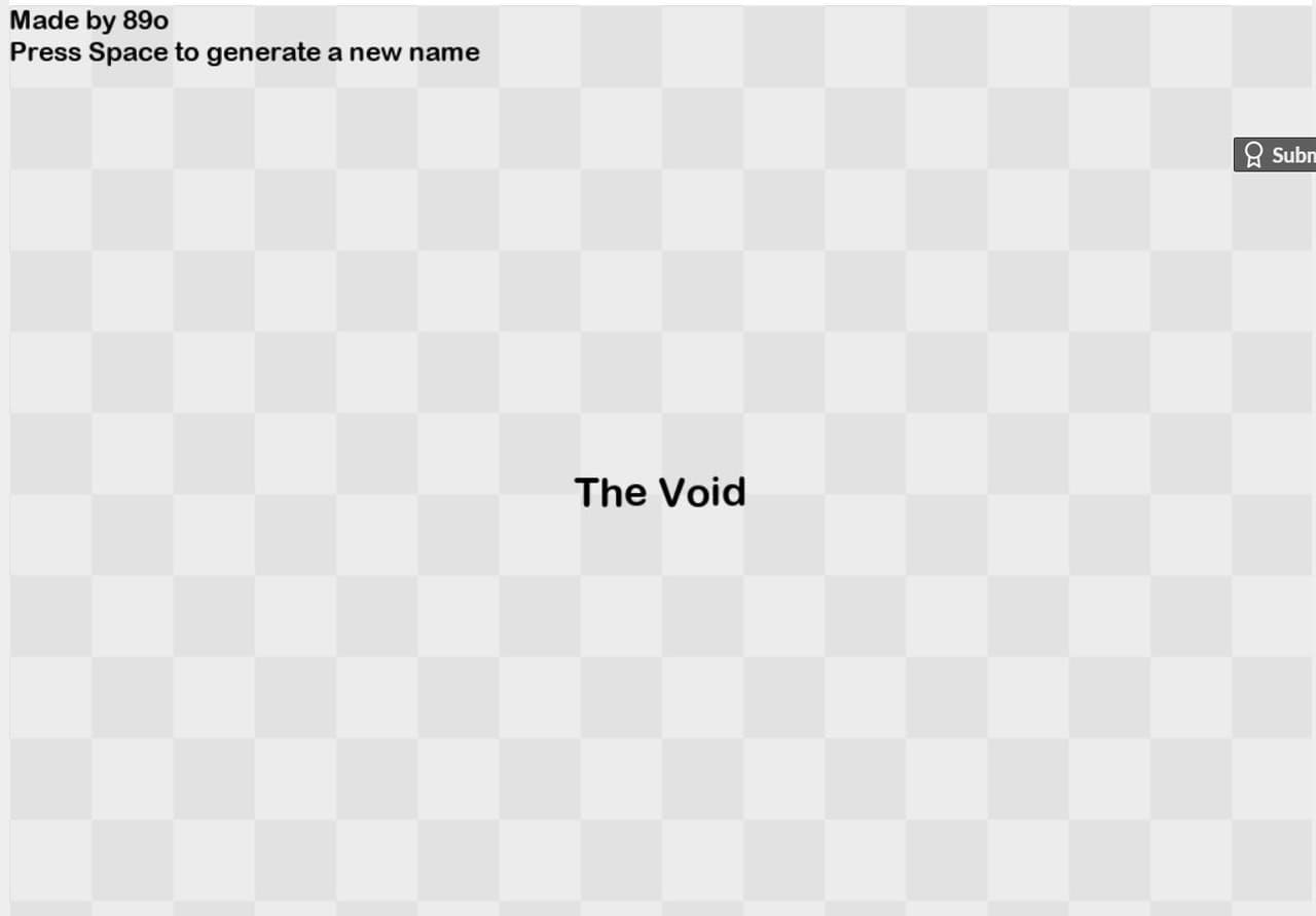 The Void (itch) (TCD_95) screenshot 2